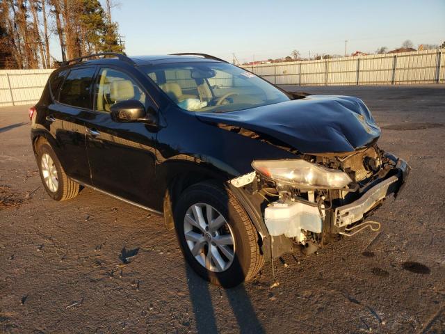 JN8AZ1MW1BW183489 - 2011 NISSAN MURANO S BLACK photo 4