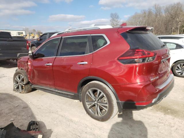 5N1AT2MT1JC754404 - 2018 NISSAN ROGUE S RED photo 2