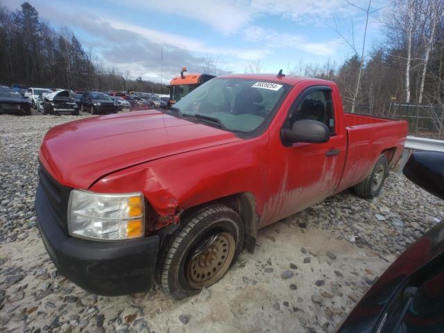 1GCEC14X58Z187611 - 2008 CHEVROLET SILVERADO C1500 RED photo 1