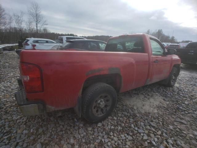 1GCEC14X58Z187611 - 2008 CHEVROLET SILVERADO C1500 RED photo 3