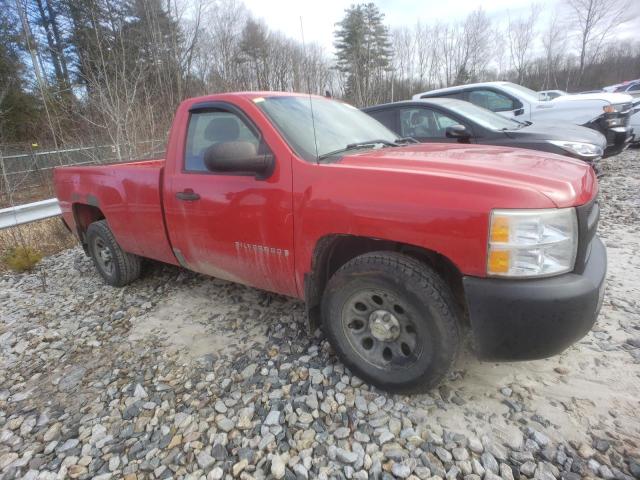 1GCEC14X58Z187611 - 2008 CHEVROLET SILVERADO C1500 RED photo 4