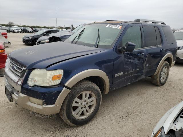 1FMEU74EX7UB35865 - 2007 FORD EXPLORER EDDIE BAUER BLUE photo 1