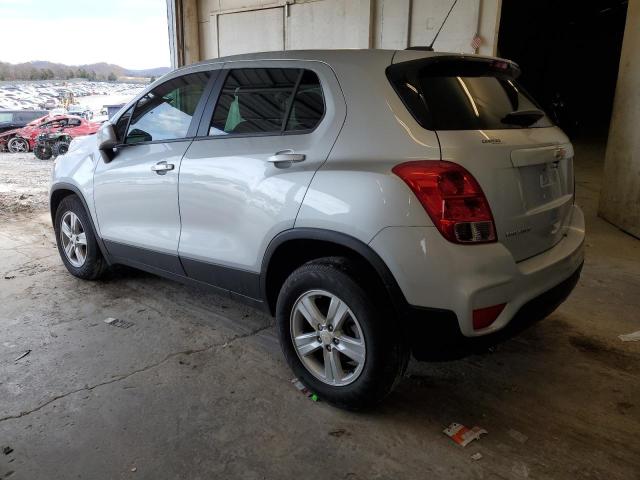 KL7CJNSM4NB506365 - 2022 CHEVROLET TRAX LS SILVER photo 2