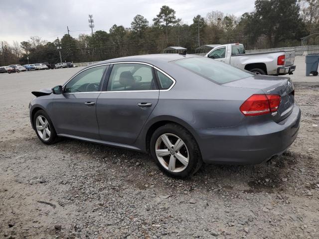 1VWBP7A3XEC009880 - 2014 VOLKSWAGEN PASSAT SE GRAY photo 2