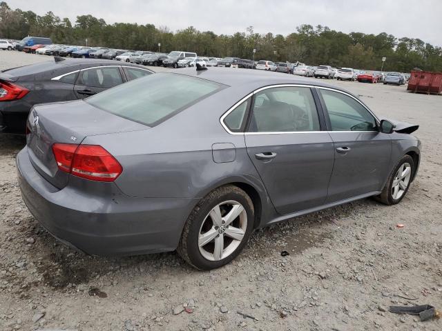 1VWBP7A3XEC009880 - 2014 VOLKSWAGEN PASSAT SE GRAY photo 3