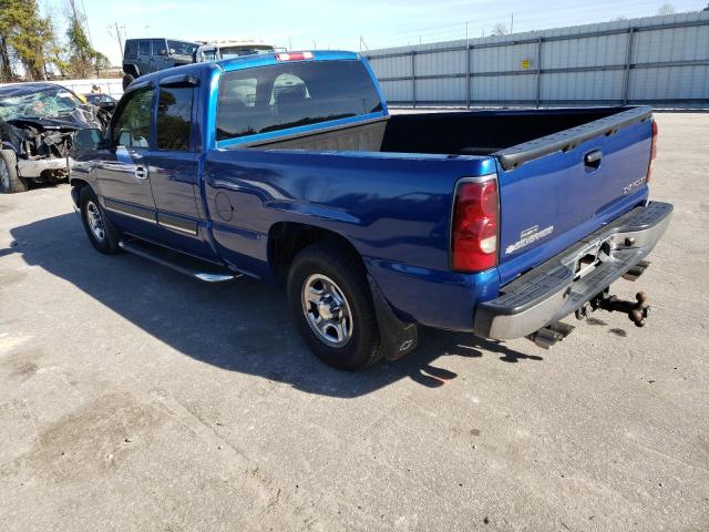 2GCEC19T341243909 - 2004 CHEVROLET SILVERADO C1500 BLUE photo 2