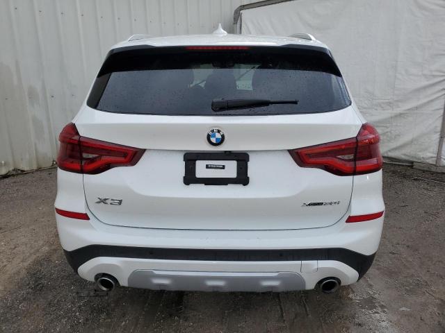 5UXTY5C01M9H84819 - 2021 BMW X3 XDRIVE30I WHITE photo 6