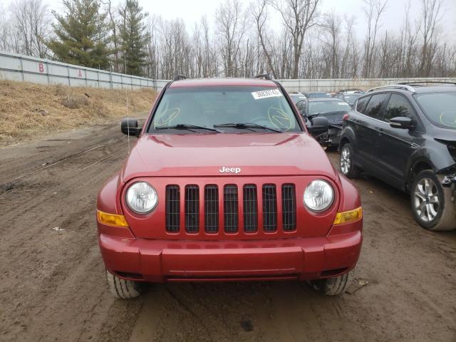 1J4GL38K75W656689 - 2005 JEEP LIBERTY RENEGADE RED photo 5