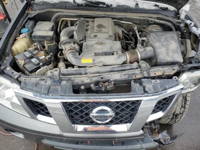 1N6AD0EV8GN789490 - 2016 NISSAN FRONTIER S GRAY photo 11
