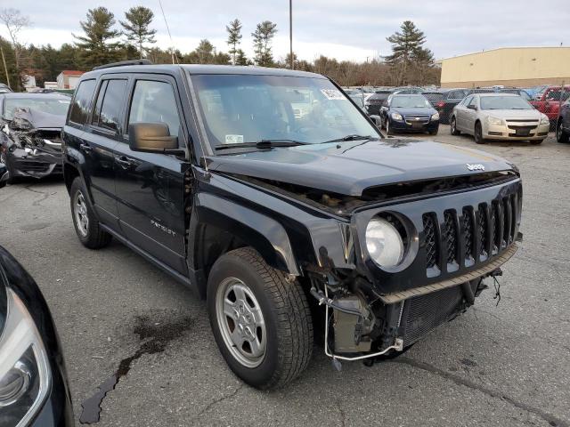 1C4NJPBB6ED856722 - 2014 JEEP PATRIOT SPORT BLACK photo 4