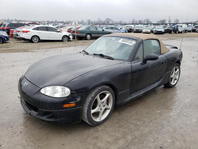 JM1NB353420226758 - 2002 MAZDA MX-5 MIATA BASE GREEN photo 1