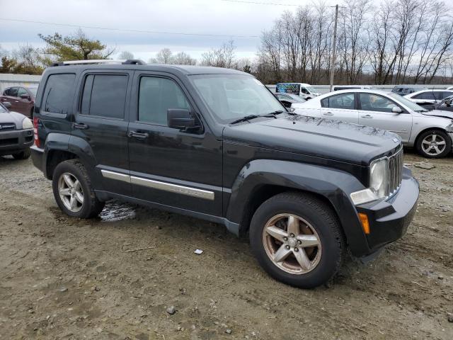 1J8GN58K29W537927 - 2009 JEEP LIBERTY LIMITED BLACK photo 4