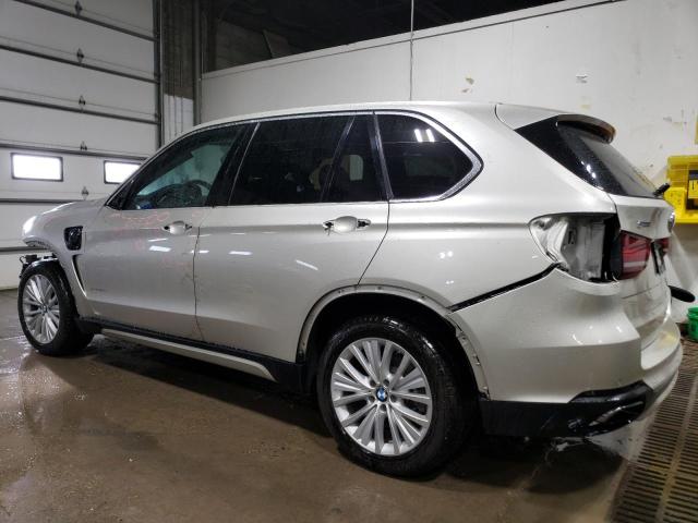 5UXKT0C58G0S75180 - 2016 BMW X5 XDR40E SILVER photo 2