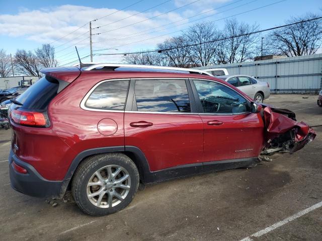 1C4PJLCB9GW283838 - 2016 JEEP CHEROKEE LATITUDE BURGUNDY photo 3