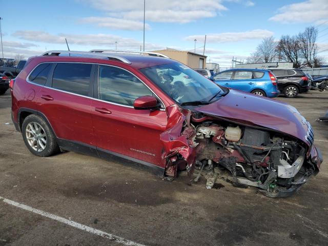 1C4PJLCB9GW283838 - 2016 JEEP CHEROKEE LATITUDE BURGUNDY photo 4