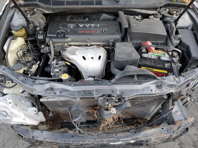 4T1BE46K38U785561 - 2008 TOYOTA CAMRY CE GRAY photo 11