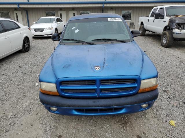 1B7FL26X6YS640442 - 2000 DODGE DAKOTA BLUE photo 5