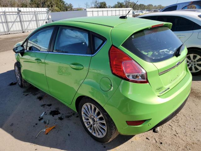 3FADP4FJ1EM176666 - 2014 FORD FIESTA TITANIUM GREEN photo 2