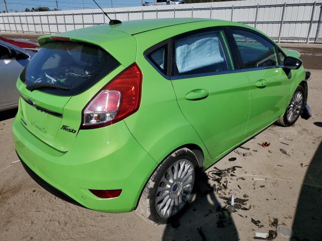 3FADP4FJ1EM176666 - 2014 FORD FIESTA TITANIUM GREEN photo 3