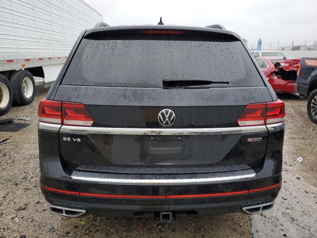 1V2RR2CA4MC591465 - 2021 VOLKSWAGEN ATLAS SE BLACK photo 6