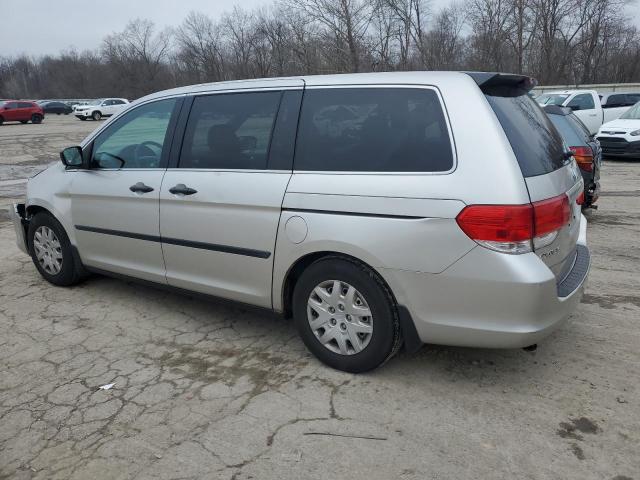 5FNRL38258B002006 - 2008 HONDA ODYSSEY LX SILVER photo 2