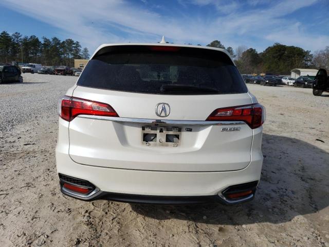 5J8TB3H35HL004130 - 2017 ACURA RDX WHITE photo 6