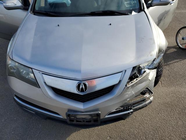 2HNYD2H6XBH542758 - 2011 ACURA MDX TECHNOLOGY SILVER photo 12