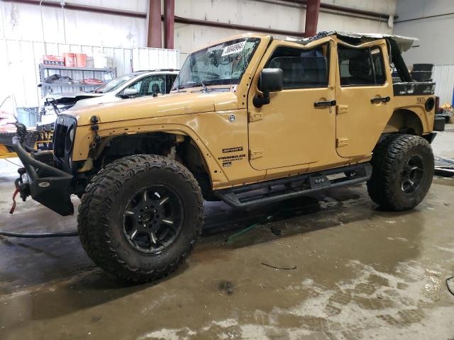 1C4BJWDG7EL155134 - 2014 JEEP WRANGLER U SPORT ORANGE photo 1