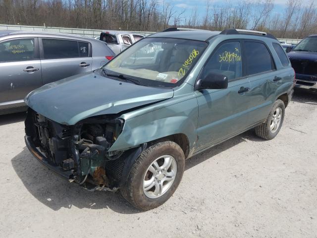 KNDJF723977430341 - 2007 KIA SPORTAGE EX  photo 2