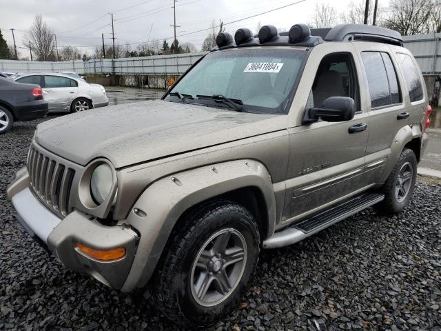 1J8GL38K13W609573 - 2003 JEEP LIBERTY RENEGADE TAN photo 1