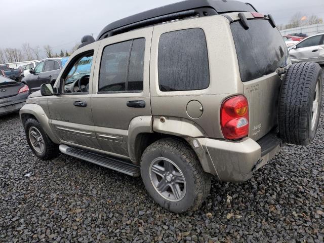 1J8GL38K13W609573 - 2003 JEEP LIBERTY RENEGADE TAN photo 2