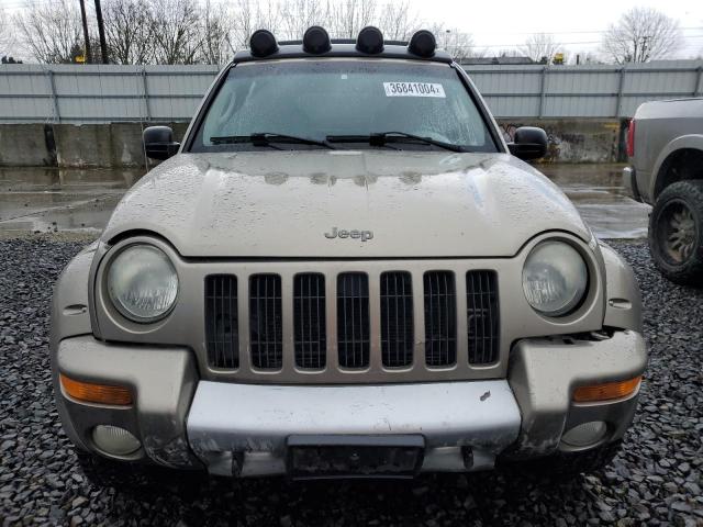 1J8GL38K13W609573 - 2003 JEEP LIBERTY RENEGADE TAN photo 5