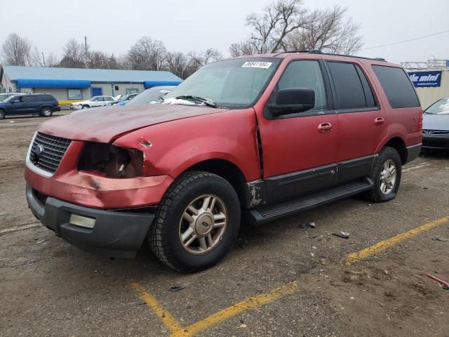 1FMPU16L43LB79605 - 2003 FORD EXPEDITION XLT RED photo 1