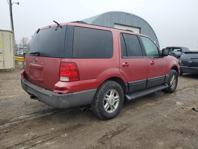 1FMPU16L43LB79605 - 2003 FORD EXPEDITION XLT RED photo 3