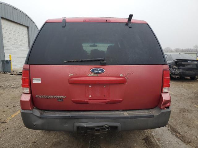 1FMPU16L43LB79605 - 2003 FORD EXPEDITION XLT RED photo 6