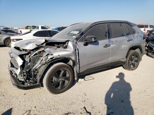 4T3E6RFV7MU023871 - 2021 TOYOTA RAV4 XSE SILVER photo 1