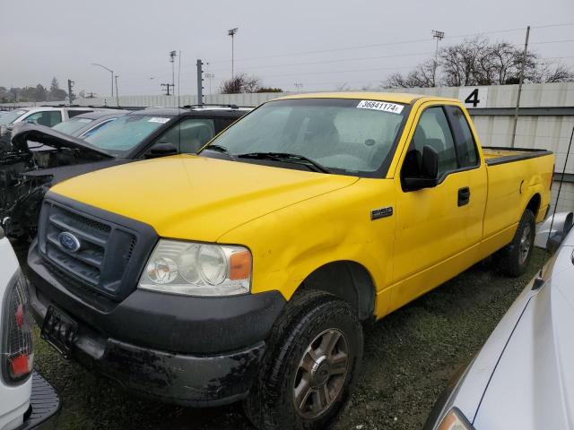 1FTRF12235KF15709 - 2005 FORD F150 YELLOW photo 1