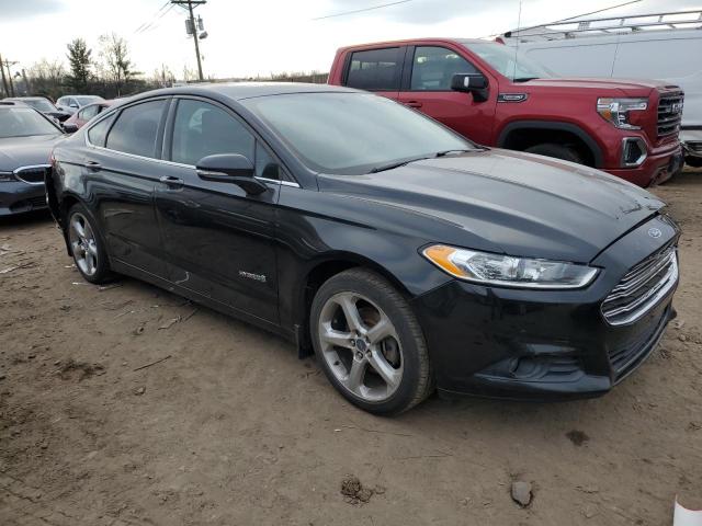 3FA6P0LU1DR173901 - 2013 FORD FUSION SE HYBRID BLACK photo 4