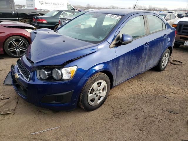 1G1JA5SH1D4141412 - 2013 CHEVROLET SONIC LS 蓝色 照片 1
