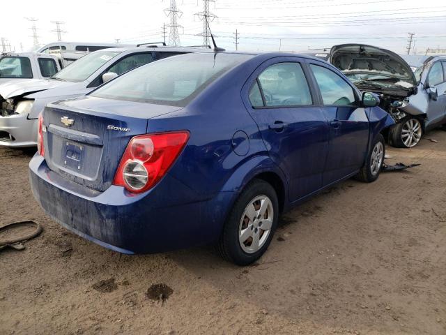 1G1JA5SH1D4141412 - 2013 CHEVROLET SONIC LS 蓝色 照片 3