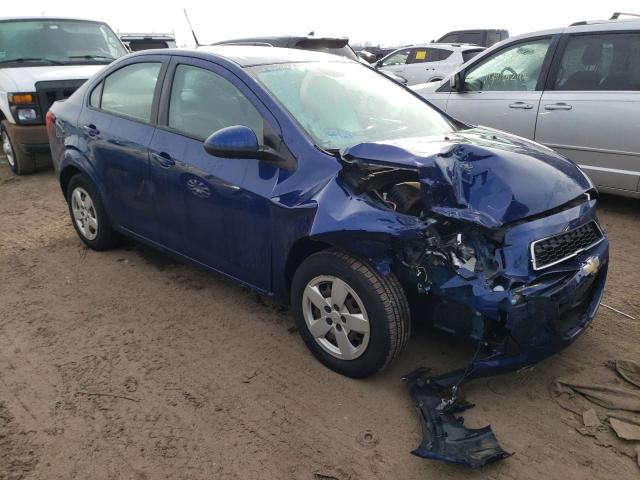 1G1JA5SH1D4141412 - 2013 CHEVROLET SONIC LS 蓝色 照片 4