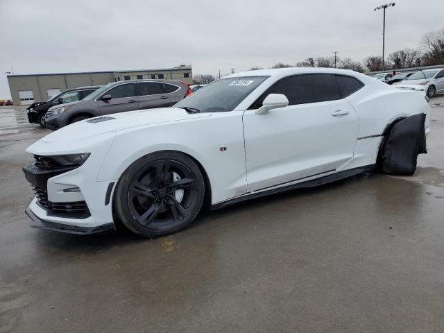 1G1FH1R72K0158375 - 2019 CHEVROLET CAMARO SS WHITE photo 1