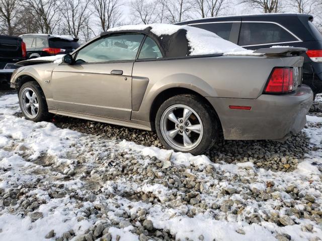 1FAFP45X52F242064 - 2002 FORD MUSTANG GT GRAY photo 2