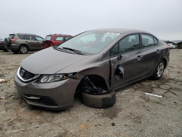 19XFB2F59EE082604 - 2014 HONDA CIVIC LX TAN photo 1