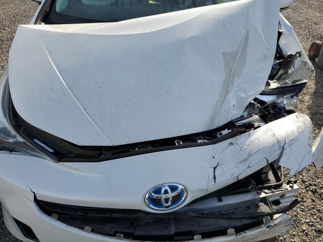 JTDKARFU2G3509004 - 2016 TOYOTA PRIUS WHITE photo 11