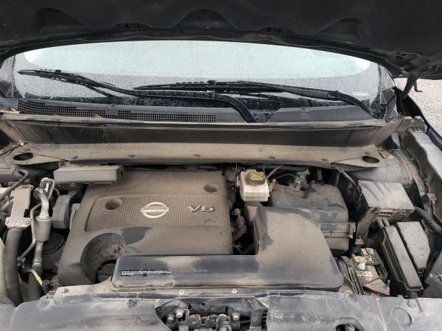 5N1AR2MMXFC685145 - 2015 NISSAN PATHFINDER S GRAY photo 11