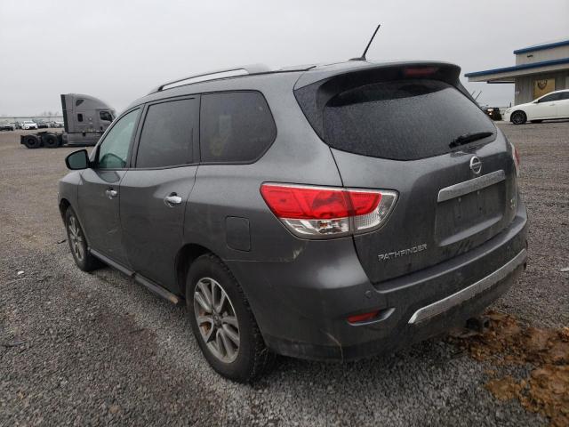 5N1AR2MMXFC685145 - 2015 NISSAN PATHFINDER S GRAY photo 2