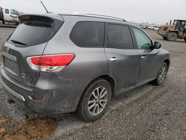 5N1AR2MMXFC685145 - 2015 NISSAN PATHFINDER S GRAY photo 3