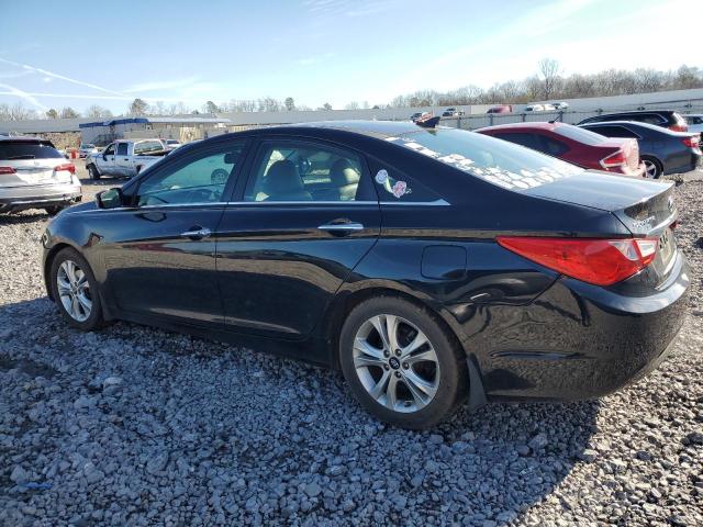 5NPEC4AC2DH542836 - 2013 HYUNDAI SONATA SE BLACK photo 2