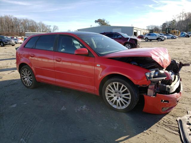 WAUNF78P06A002653 - 2006 AUDI A3 2.0 PREMIUM RED photo 4